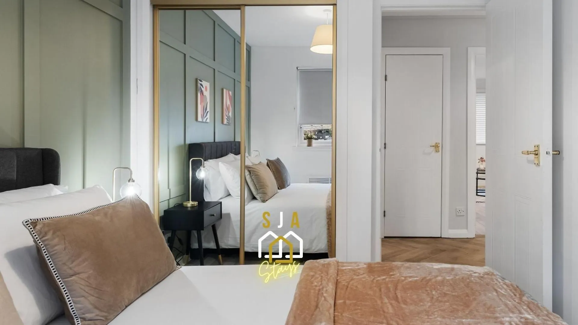 Strawberrybank Stay - Sja Stays - Modern 2 Bed Apartment 阿伯丁