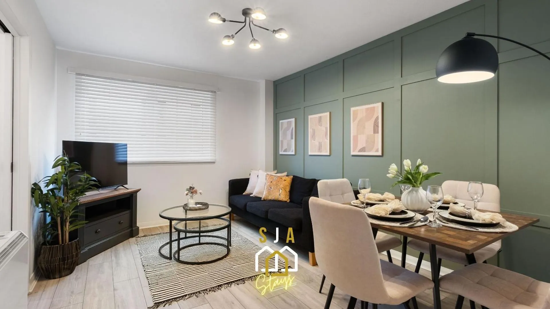 Strawberrybank Stay - Sja Stays - Modern 2 Bed Apartment Αμπερντήν