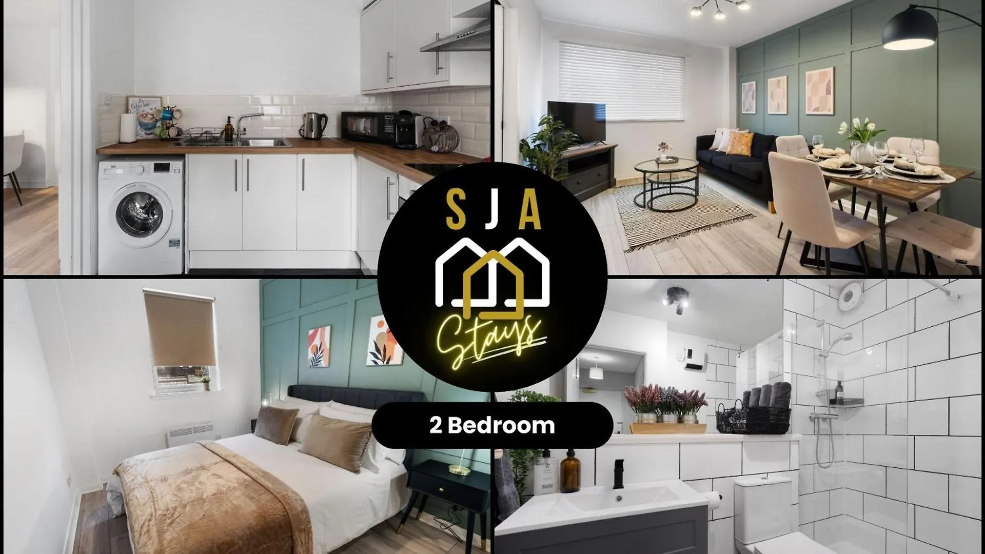 Strawberrybank Stay - Sja Stays - Modern 2 Bed Apartment Αμπερντήν